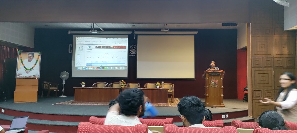 Gopa Vasanth (@gopavasanth1999) on Twitter photo Wow! The Wikimedia Hackathon at <a href="/AMRITAedu/">Amrita Vishwa Vidyapeetham</a>, Amritapuri is absolutely crushing it! π₯π₯ The energy and excitement are through the roof as brilliant minds come together to push the boundaries of tech innovation! #wikimedia #hackathon #techsavvy #opensource #wmhack Wow! The Wikimedia Hackathon at <a href="/AMRITAedu/">Amrita Vishwa Vidyapeetham</a>, Amritapuri is absolutely crushing it! π₯π₯ The energy and excitement are through the roof as brilliant minds come together to push the boundaries of tech innovation! #wikimedia #hackathon #techsavvy #opensource #wmhack