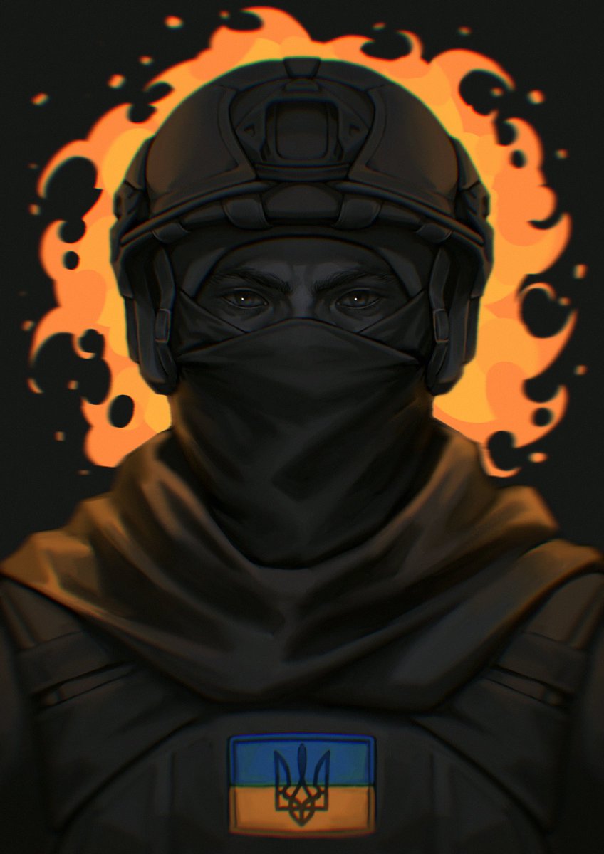 solo male focus 1boy mask helmet fire looking at viewer  illustration images