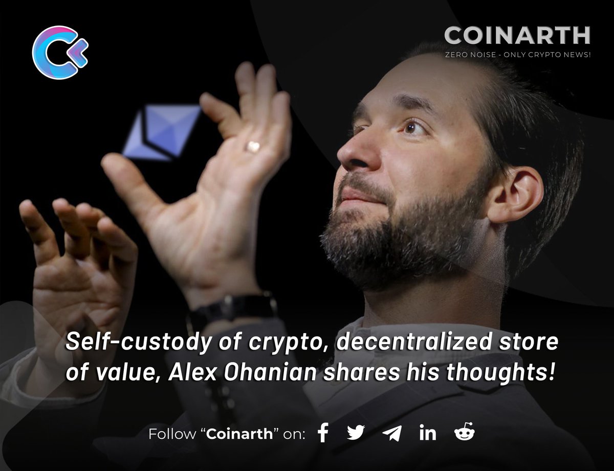 TheCoinArth's tweet photo. Reddit co-founder @alexisohanian had purchased 50,000 #Eth during pre-sale for a total of $15k & started a crypto firm using profits from it. He is a big supporter of self-custody & handles keys for his most valuable #crypto investments!
#Coinarth #Reddit #Cryptonews https://t.co/boE5e4XFQQ