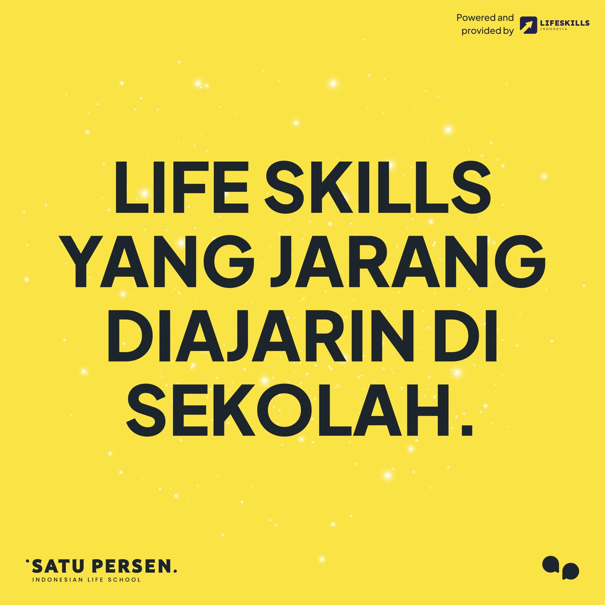 satupersen_id's tweet photo. #SatuBreak: Life Skills yang Jarang Diajarin di Sekolah
- A Thread https://t.co/s6u3ujT1GC