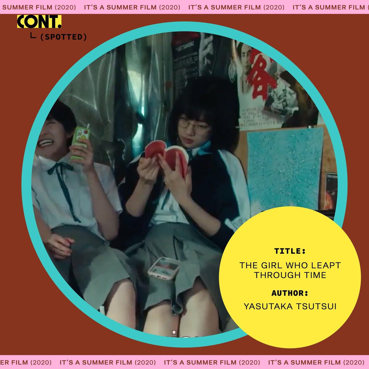 cont_reading's tweet photo. ระหว่างนั่งดู ‘It’s a Summer Film’ อยู่เพลินๆ สายตาก็ไปป๊ะเข้ากับหนังสือ ‘The Girl Who Leapt Through Time’ ผลงานนิยายปี 1976 ของ ‘ยาซุทากะ ซึซุย’ พอดี เลยขอกดพอส แวะมา #SPOTTED ให้ทุกคนก่อน👀
#CONT #ItsASummerFilm https://t.co/OaPhjy26Vk