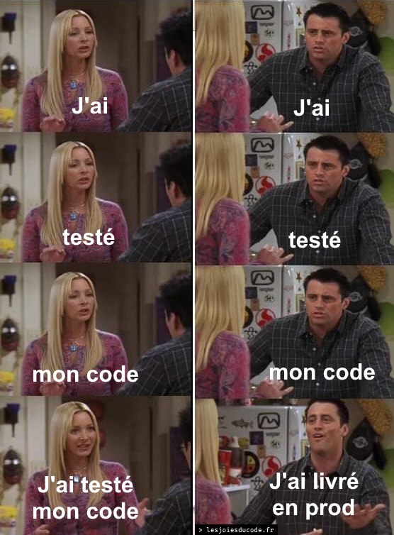lesjoiesducode's tweet photo. Tester c'est douter. 📜 https://t.co/yFNAW8mwWO https://t.co/qOUNkKBGjW