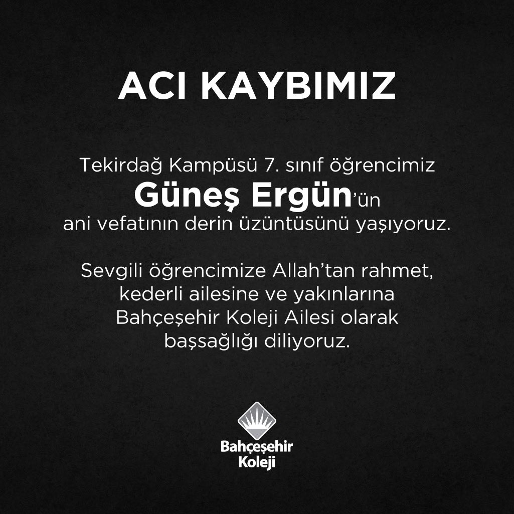 Acı Kaybımız…