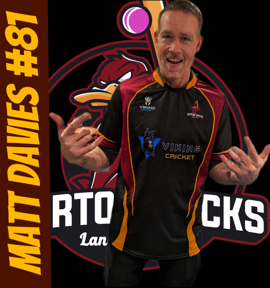 BurtonDucks's tweet photo. With an economy of 3.8 and 30 wickets in the 2022 season @BurtonDucks welcomes #81 Matty Davies to the squad. https://t.co/PmdwWCy9L7