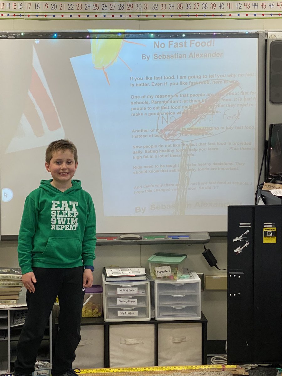 Sharing our opinion writing! ✍️ 📝