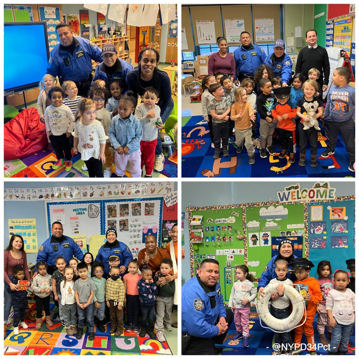 Thanking the students and staff at the Police Officer Michael J. Buczek School (P.S. 48) for the warm welcome and for inviting us. We had a great time!