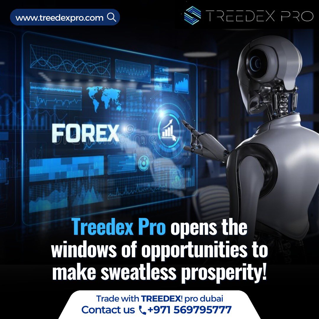 TreedexProDubai's tweet photo. Can you believe our AI enabled robot can read news by himself and the market is based on News! 
Opening the windows of opportunity to make Sweatless Prosperity!
#Forex #artificalintelligence #Israel #Dubai #Robottrading #Technology #ForexMarket #ForexTrading https://t.co/KGhNALUa4P