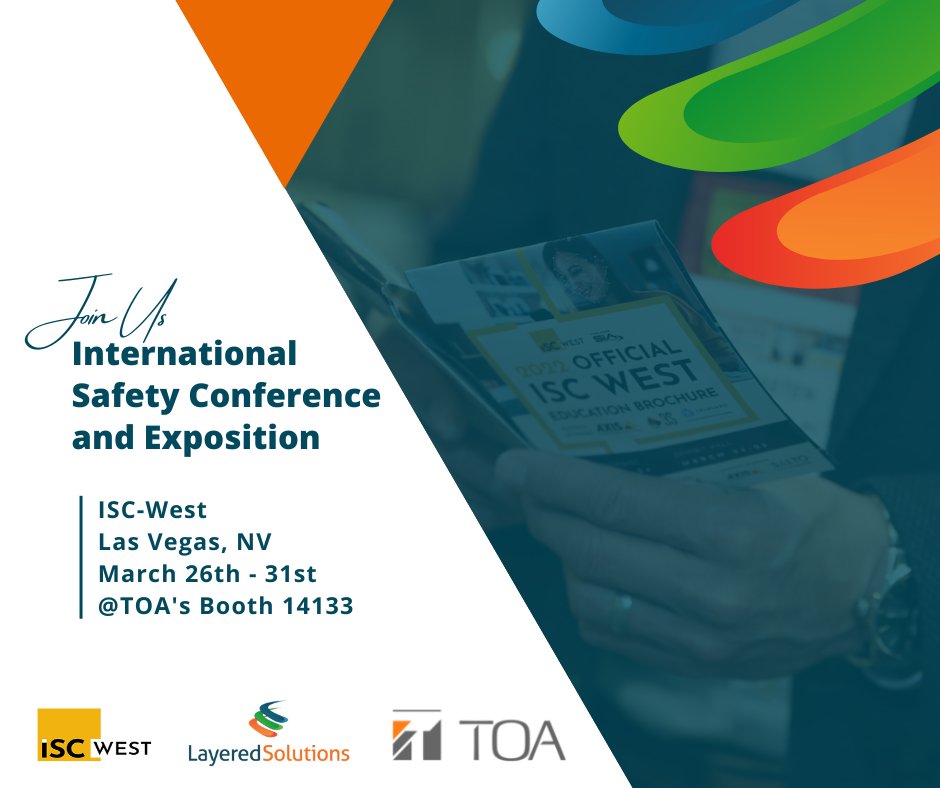 LSISolvesSafety's tweet image. We&apos;re excited — ISC West is just a month away. Make plans to see us and strategic partner @TOAElectronics at the show. Register today and receive complimentary exhibit hall registration. bit.ly/3K4VRIW  #massnotificationsystems #schoolheadendequipment #schoolsafety