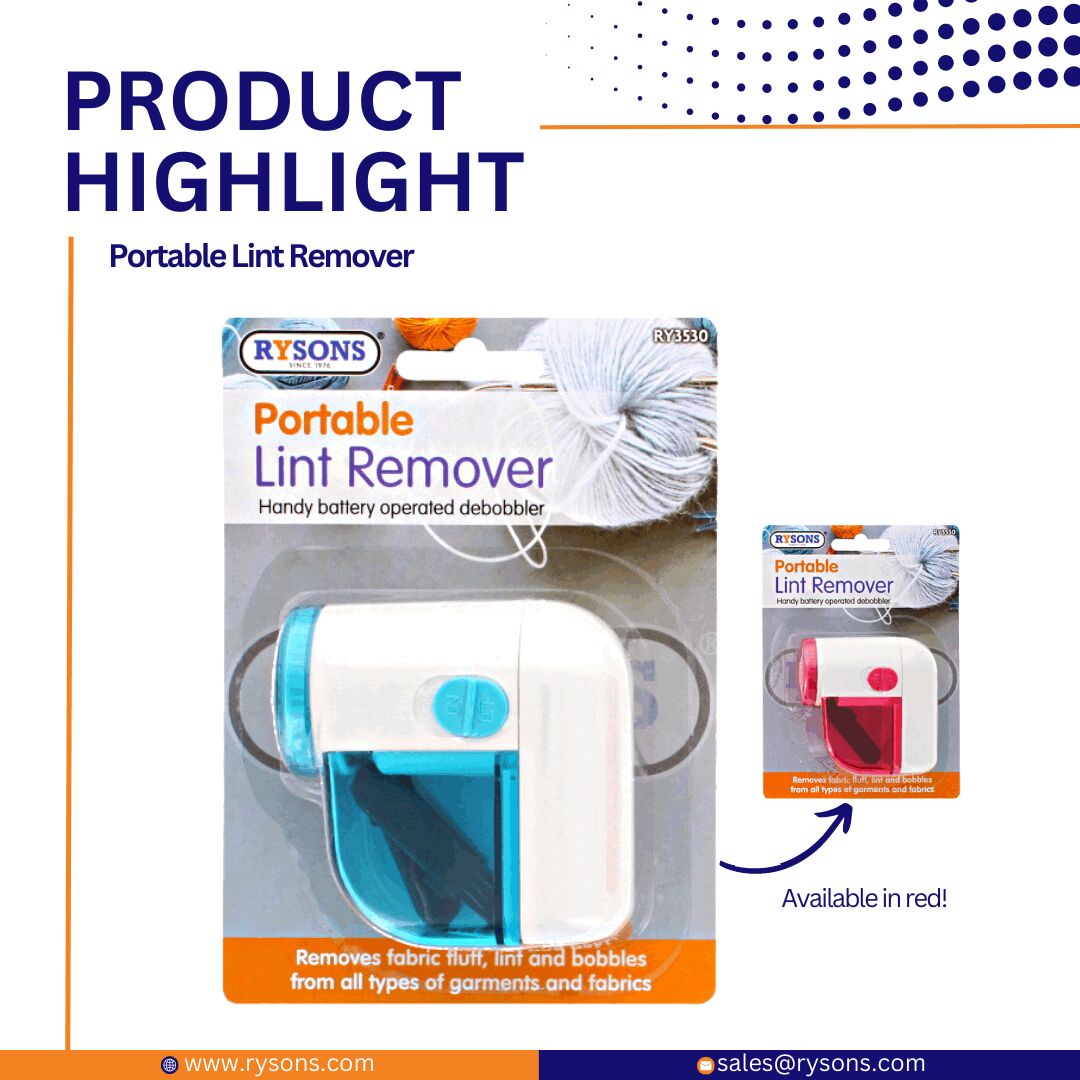 Rysons_Group's tweet photo. Say no to bobbly clothes with a Rysons Portable Lint Remover! A round blade to quickly remove lint & a portable size makes this a nifty gadget!
#wholesale #bulkbuy #onlinesupplier #lintremover #portablelintremover #electroniclintremover #amazon #ebay #dropshipping #b2b #poundline https://t.co/KEql2paR2S
