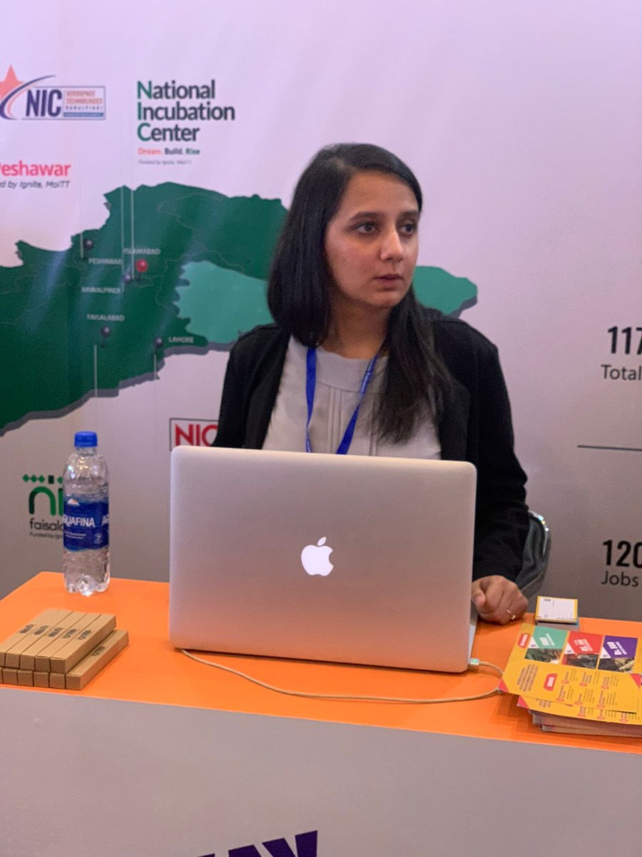 Exciting news! Our startups, @FindMyDoctorPAK, @okayker , @Trustworks_NfT & Edraak are exhibiting at #ITCNAsia2023 , one of the largest IT & Telecom shows in Pakistan. The Minister of IT & Telecom inaugurated the event & met with our startups. Don't miss the chance to visit them.