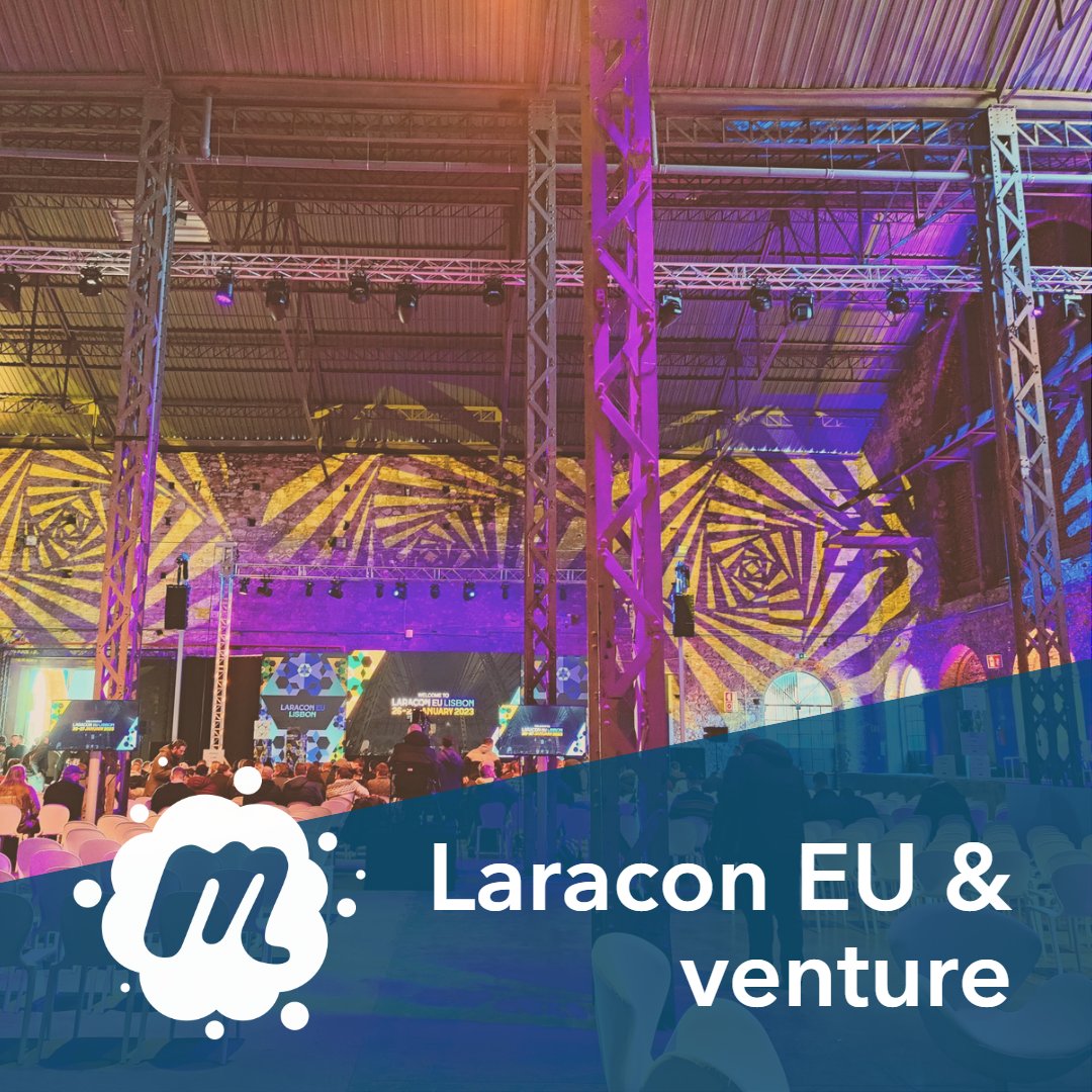 byte5's tweet image. Mit vielen neuen Eindrücken im Gepäck kam das #byte5 #PHP-Team zurück von der #Laracon EU und direkt ins #Laravel DACH #Meetup. CTO Marcel startete mit venture außerdem in eine neue Rubrik des Meetups: die byte5 Package Picks. bit.ly/3IQy5iJ