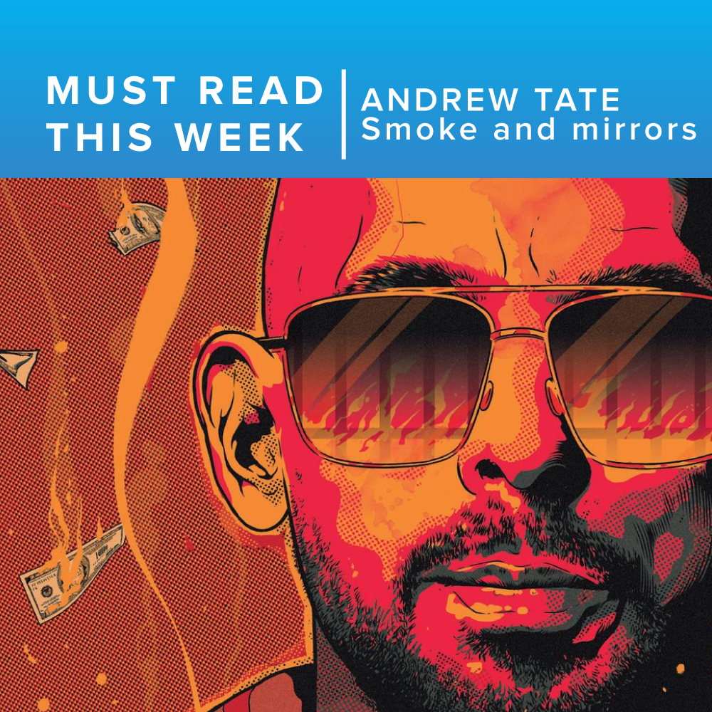 zinio's tweet photo. Andrew Tate achieved global notoriety and, he claims, vast riches by peddling his businesses and his brand of violent misogyny to millions on social media. 

But is Tate's life of fast cars and luxury a facade?

Read for free 👉 https://t.co/bQM1BkmIfI

#andrewtate #cobratate https://t.co/Fi47d5AiqH