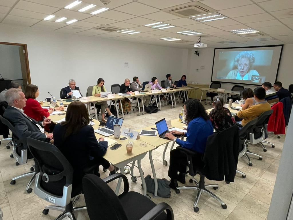 For the first day of the @Jean_Monnet_Net Network Meeting n°5, experts from the Policy Center, @CIDE_MX, @CidobBarcelona, @iprinova, @FGVBrazil, and @IEE_Bruxelles, discussed #energy and sustainability, as well as #security and inequality in the #Atlantic.