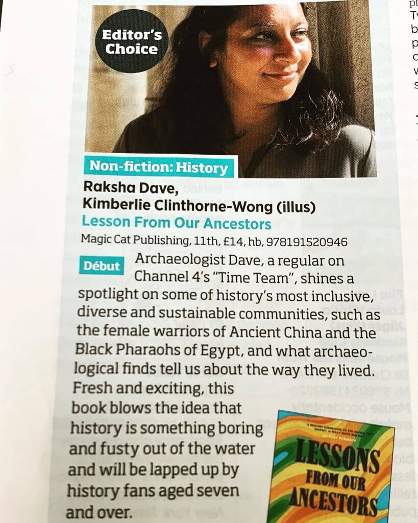 Raksha_Digs's tweet photo. Someone once told me that I was a rubbish writer - but this just shows you shouldn’t always listen to harsh criticism! Feeling especially empowered and thankful for this months mention in the Bookseller which is the publishing worlds trade mag! Begone im… https://t.co/kuBCNcApBd https://t.co/Gb24svJzgH