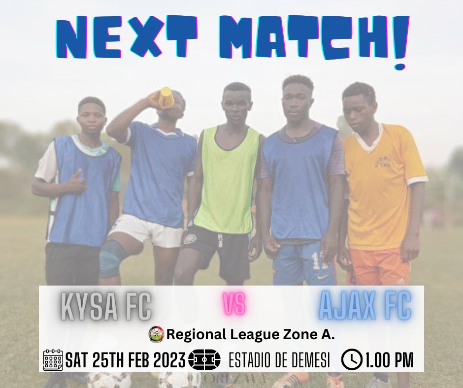 KysaVihiga's tweet photo. Matchday Minus One! Psyched up...

#KYSAFam #Sports4SDG13 via @EzavaRiver https://t.co/YJCwfiClqm