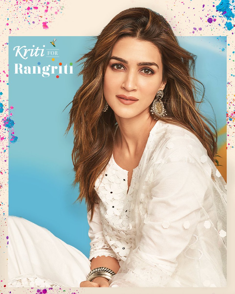 Rangriti's tweet photo. Some traditions we absolutely love: Holi in white! 🤍
Stay tuned to see Kriti celebrate Holi in her #ThodaIndieThodaMe way.
Meanwhile get this look at a Rangriti store near you or at https://t.co/uLuqFvfqTh.
.
#Rangriti #prebuzz #buzz #KritiForRangriti #getready #SS23 #new https://t.co/KPifHekGwG