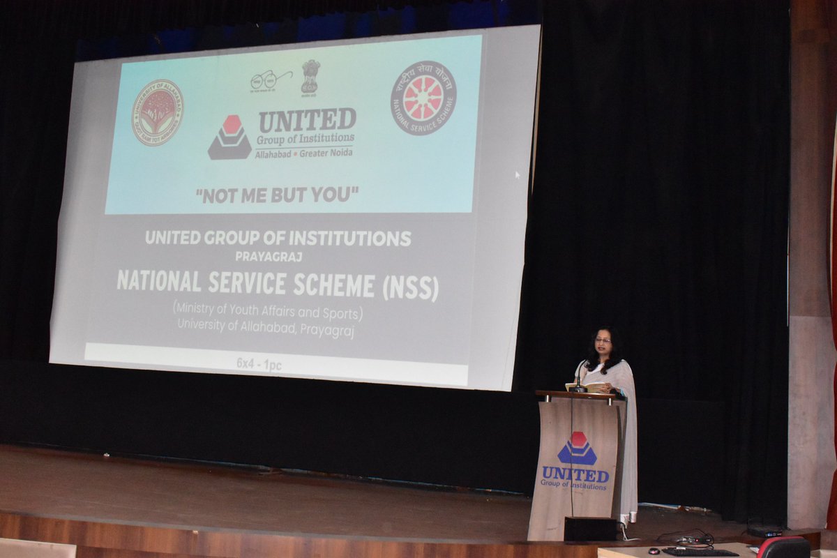 theugiindia's tweet photo. Units 64, 65 & 66 of NSS, #UCER affiliated to #NSSUniversity of #Allahabad, attended an Orientation Program on 24th Feb at United Auditorium.
It was enthusiastically attended by all #NSS volunteers. Dr. Divya Bartaria, Dean CRC & Program Officer, NSS conducted the seminar. https://t.co/DMBzppPVEQ