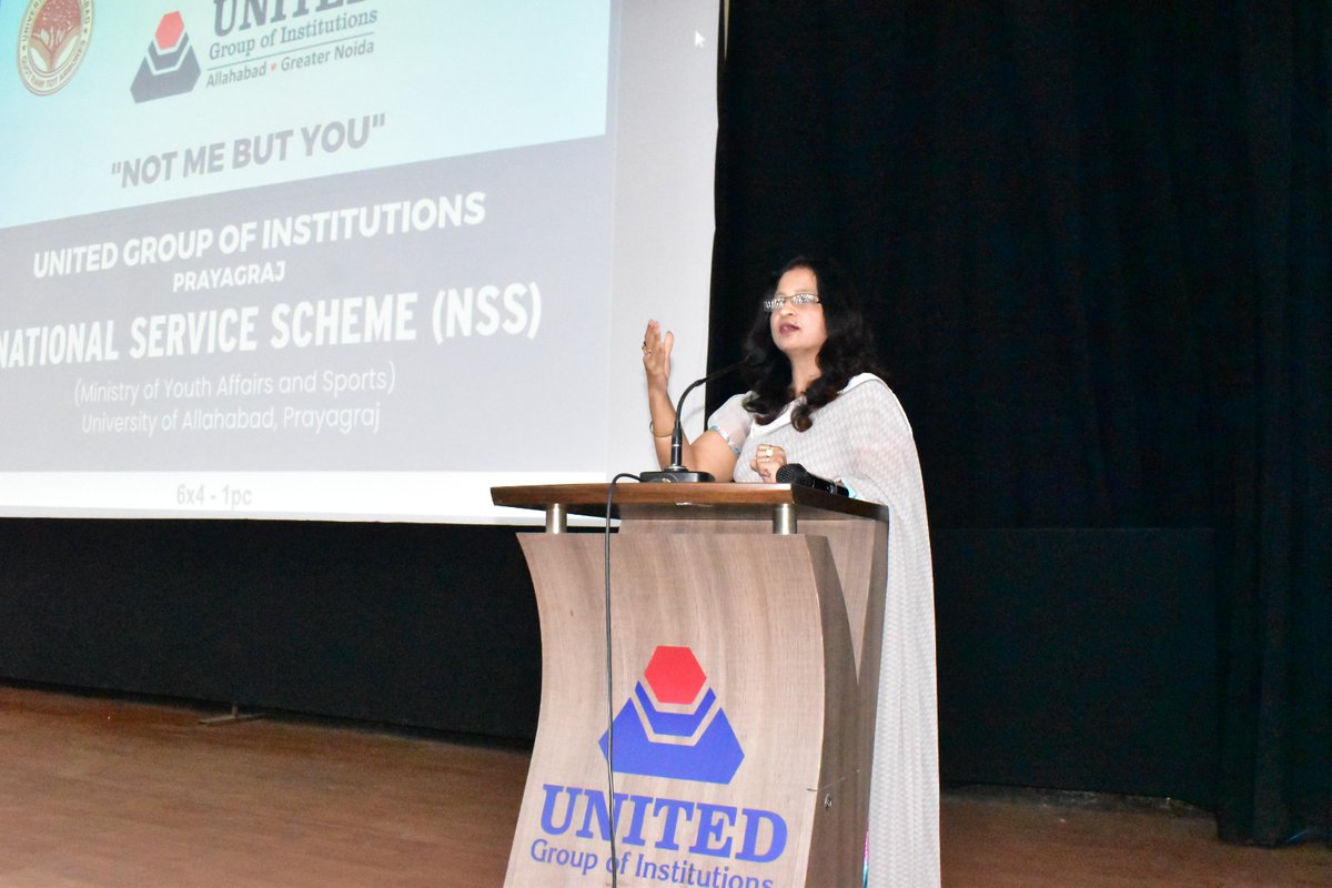 theugiindia's tweet photo. Units 64, 65 & 66 of NSS, #UCER affiliated to #NSSUniversity of #Allahabad, attended an Orientation Program on 24th Feb at United Auditorium.
It was enthusiastically attended by all #NSS volunteers. Dr. Divya Bartaria, Dean CRC & Program Officer, NSS conducted the seminar. https://t.co/DMBzppPVEQ