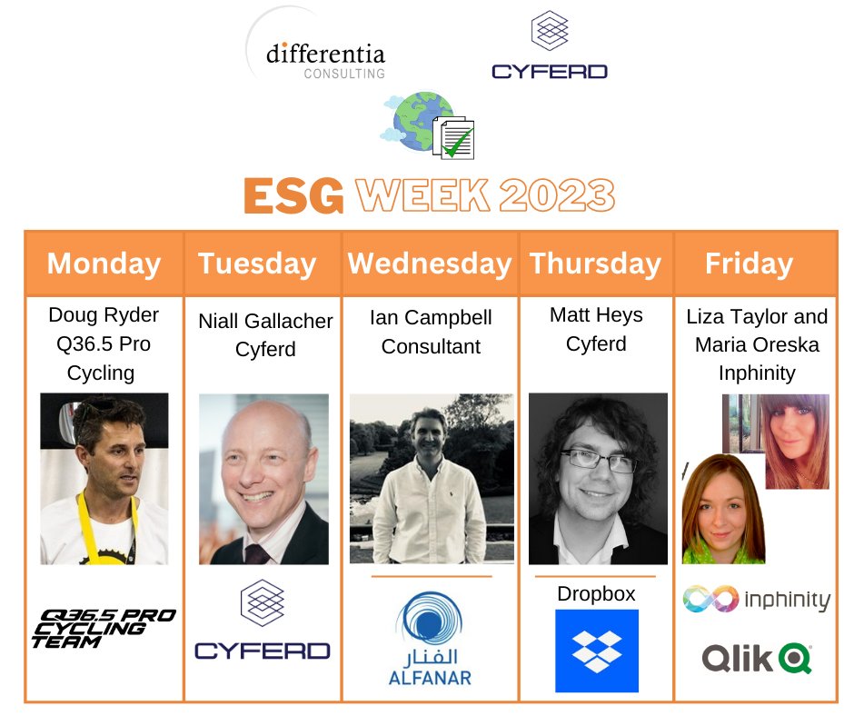 QVUK's tweet photo. That's a wrap on the final day of our #ESG Replay Week

Thank you to our wonderful speakers... the aim of #ESGWeek is to help you learn more about ESG &amp; ESG reporting. 

If you missed it, we are happy to share the content with you - just email marketing@differentia.consulting https://t.co/60QCZ0u5cZ