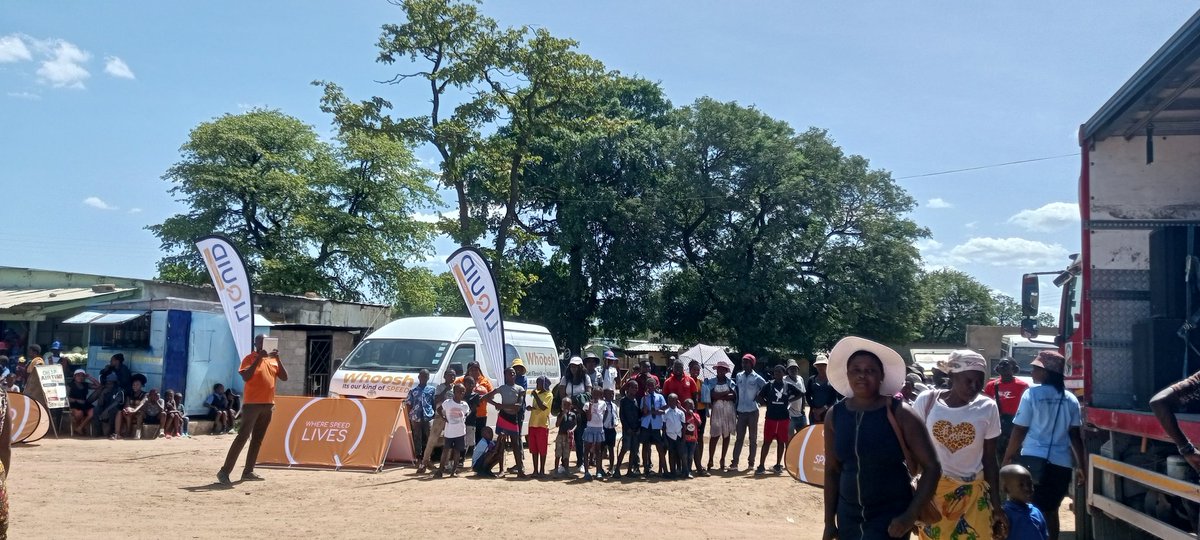Scenes from Tshotsholo District Center. Come home to where speed lives <a href="/liquidhomezim/">Liquid Home Zimbabwe</a> 
#Beyondthesky
#Esabantu
