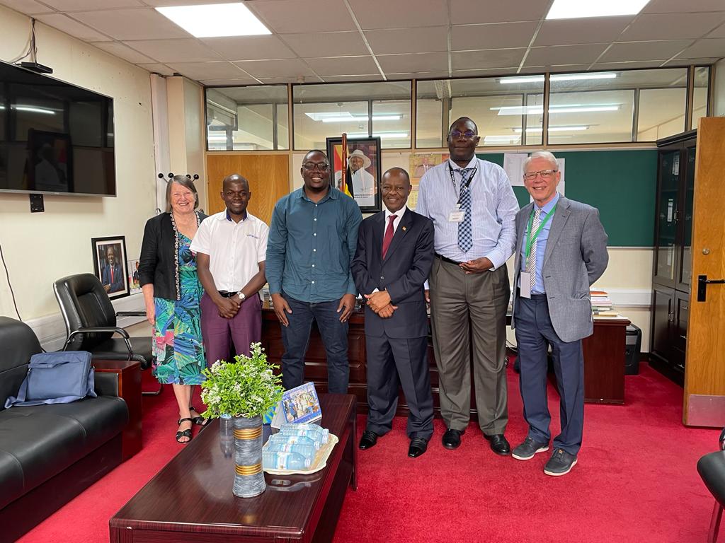 Stre@mline management team led by CEO, Samuel Mugisha held a partnership meeting with <a href="/henrymwebesa/">Dr. Henry. G. Mwebesa</a> Director General Health Services, 
<a href="/MinofHealthUG/">Ministry of Health- Uganda</a> at the MoH head quarters in Kampala to discuss the extension of our IHMIS solution to public facilities.