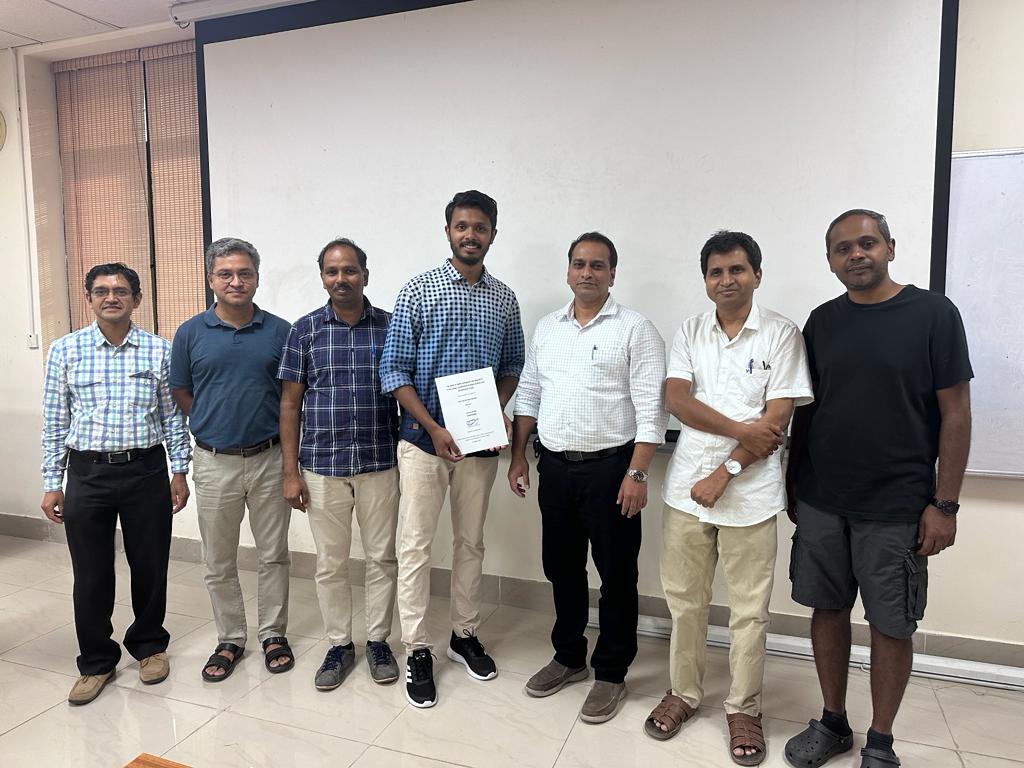 Transition from Mr. Jeswin to Dr. Jeswin. <a href="/vsrlab1/">vsrlab</a>