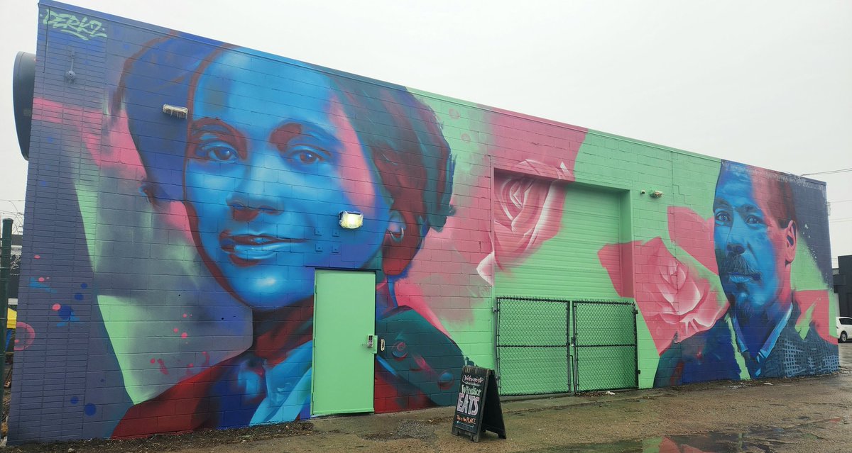 Shantelle Browning-Morgan (@shantabulous11) on Twitter photo The three new murals celebrating Black history in the McDougall Street Corridor are stunning. Jermaine Baylis, Ed Irmen, and Derkz did a phenomenal job. Such an honour to attend yesterday's launch. <a href="/ecbhrs/">BlackHistoryWindsor</a> <a href="/WindsorEats/">WindsorEats</a> <a href="/FedDevOntario/">FedDev Ontario</a> The three new murals celebrating Black history in the McDougall Street Corridor are stunning. Jermaine Baylis, Ed Irmen, and Derkz did a phenomenal job. Such an honour to attend yesterday's launch. <a href="/ecbhrs/">BlackHistoryWindsor</a> <a href="/WindsorEats/">WindsorEats</a> <a href="/FedDevOntario/">FedDev Ontario</a>