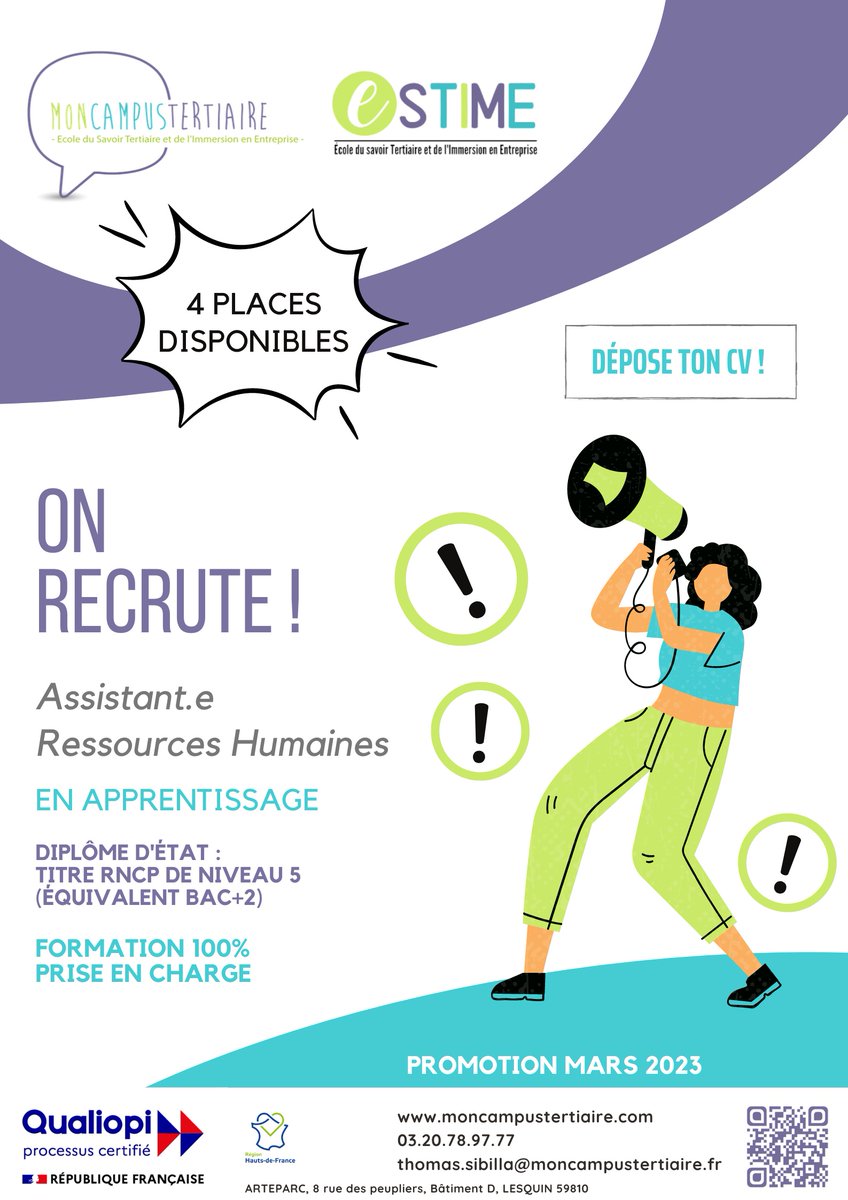 Bonjour à tous, il reste des places et des employeurs prêts à vous accueillir, contactez-nous ! :) 
#TeamjeunesVDA