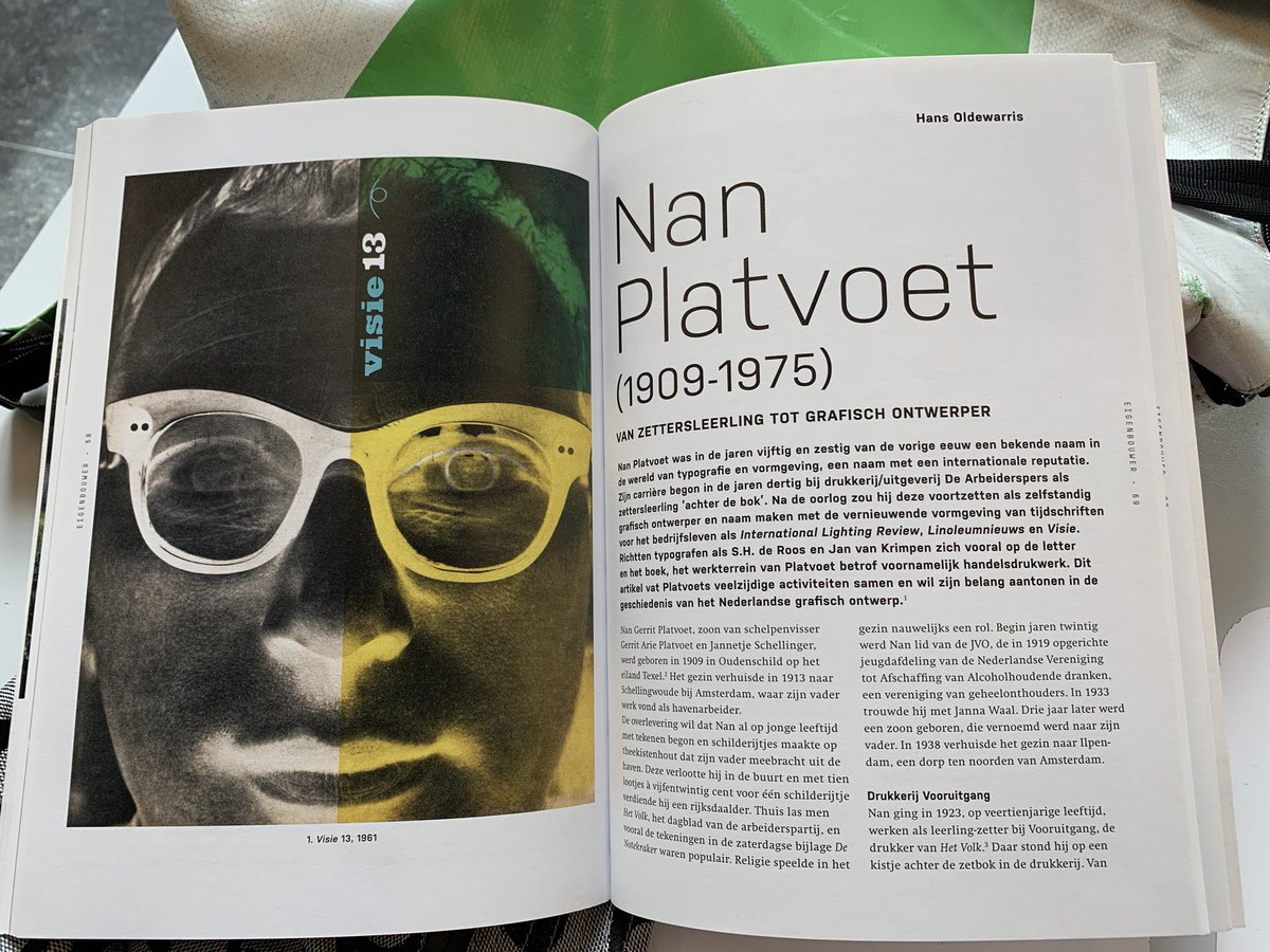 From the Eigenbouwer journal - Nan Platvoet (1909-1975), international illustrator from the island of Texel. Written by Hans Oldewarris #dutchdesign