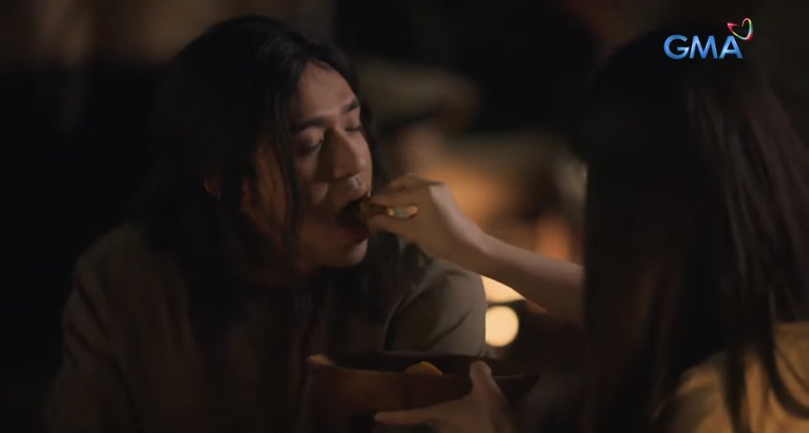 fidelitism's tweet photo. This pakilig is brought to you by: Magic Sarap

This bahay bahayan asawa asawan is just bringing me intimacy, and serenity. They don’t need to kiss, hug. Just them looking at each other.  🥺

FILAY EndGame
#MCIEndingYarn https://t.co/YiveLrnJKH