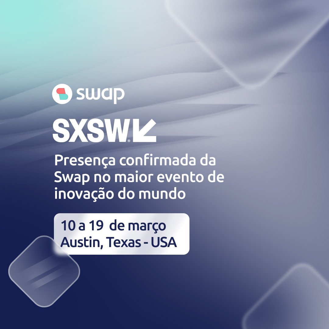 swap_financial's tweet image. Estamos com viagem agendada para o Texas (USA), em um dos eventos de inovação mais relevantes do mundo, o @sxsw, nos dias 10 e 19 de março.

Você também estará por lá? Vamos tomar um café juntos!

#sxsw #startups #Fintech