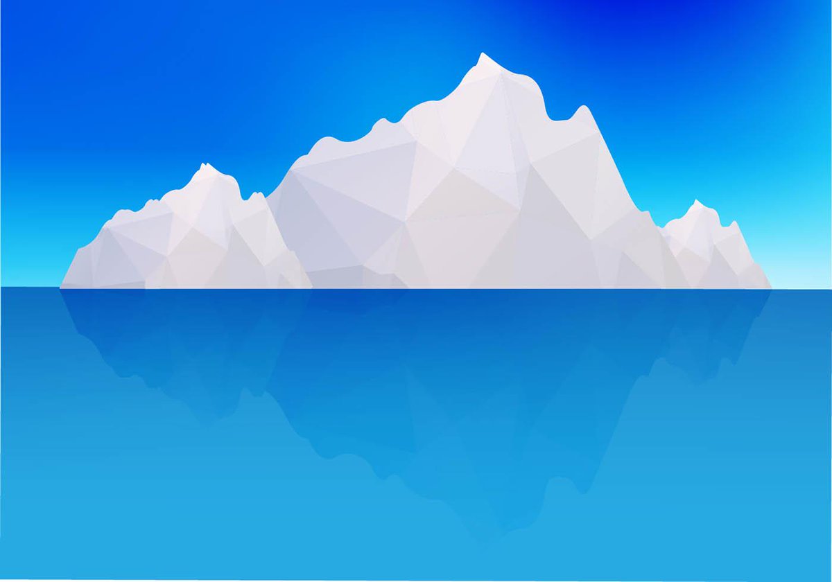 The power of the “iceberg concept” in software development bit.ly/3kihJpJ #iceberg #devops #cloud #composable #PaaS #IaaS #azure