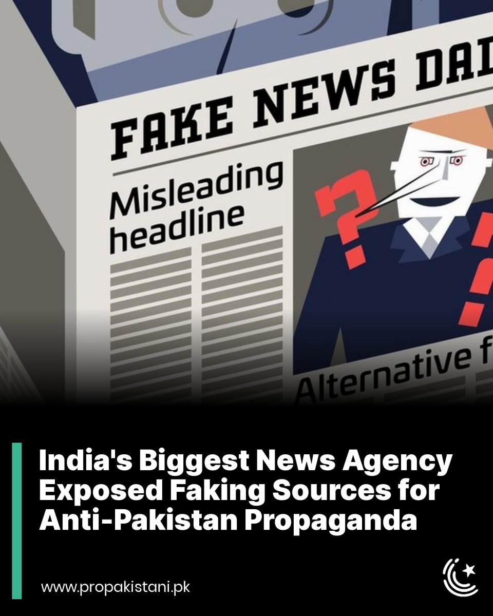 ProPakistaniPK's tweet photo. EU DinsinfoLab's latest report builds on two previous investigations against India that were published in 2019 and 2020.
Read More: https://t.co/KFCNP4LG6m
#EUDisinfoLab #DisinfoLab #India #ANI #Pakistan https://t.co/2k5VPkF2PU