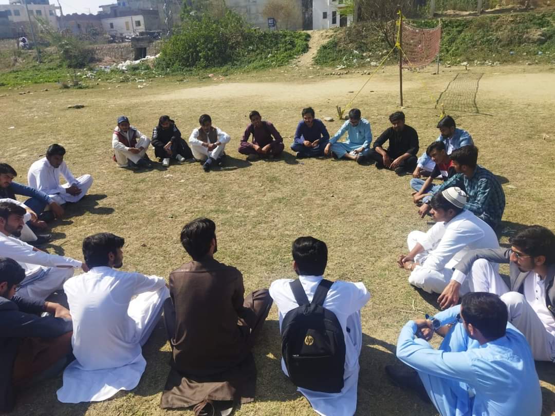 Bhimberjamiat's tweet photo. اجتماع کارکنان مسٹ کیمپس بھمبر 
خصوصی شرکت ناظم مقام برادر شیر علی  
#Jamiat https://t.co/3jOzBnBFDV
