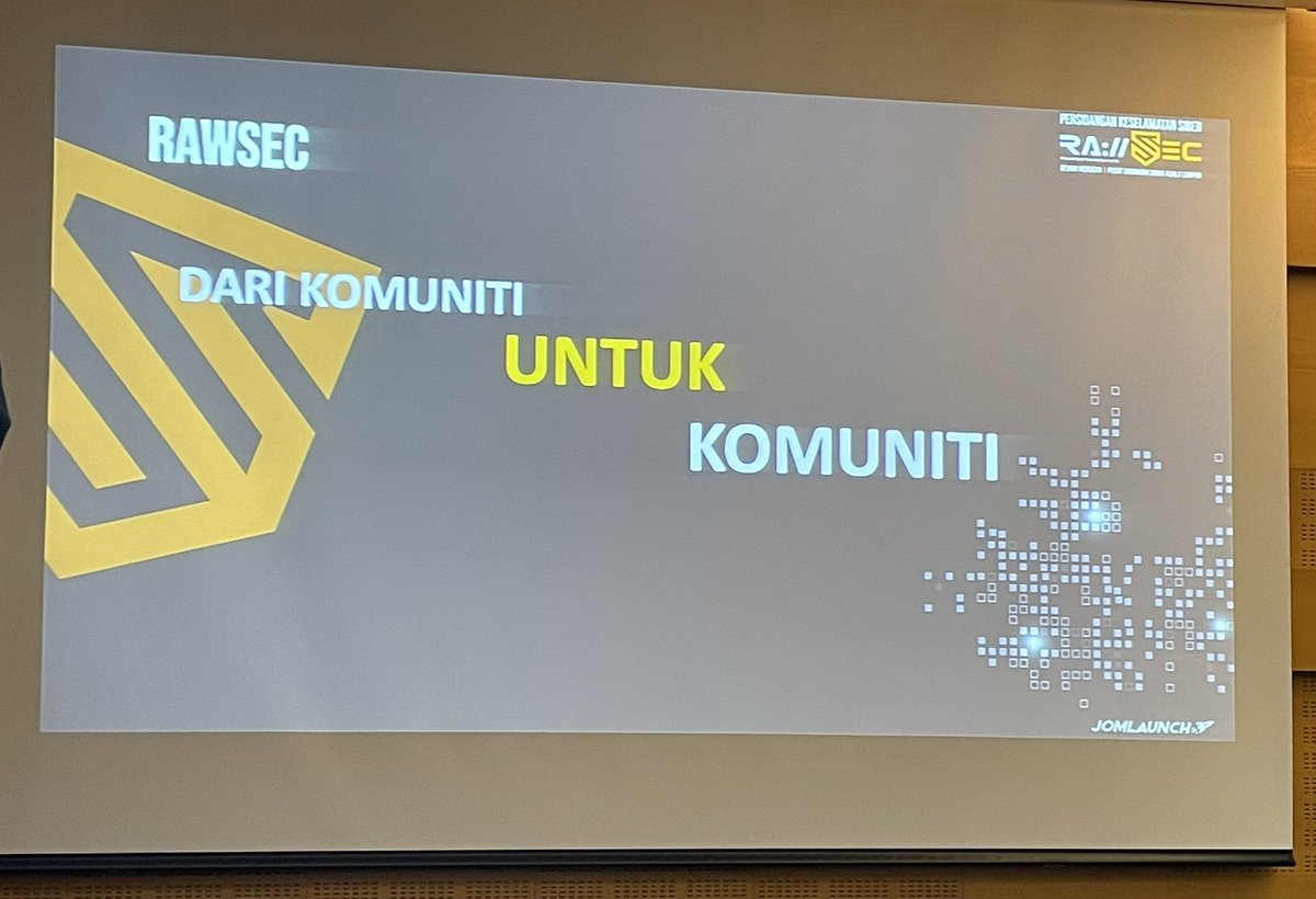 sivanathans's tweet image. Here tonight.

I’m always impressed by the commitment people have to their local communities to share their knowledge and assist people who share common interest. #rawsec #cybersecurity