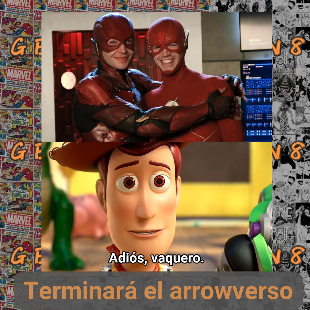 gen_ocho's tweet photo. Empezó la temporada final de #Flash y con ella se irá todo el #arrowverse que se forjó en 2012 cuando hicieron el primer crossover con #arrow y luego se sumaron #supergirl #legendsoftomorrow y más. Para aplaudir de pie el trabajo de #grantgustin y elenco
@andrescardiff para #gen8 https://t.co/pUVcwYngoy