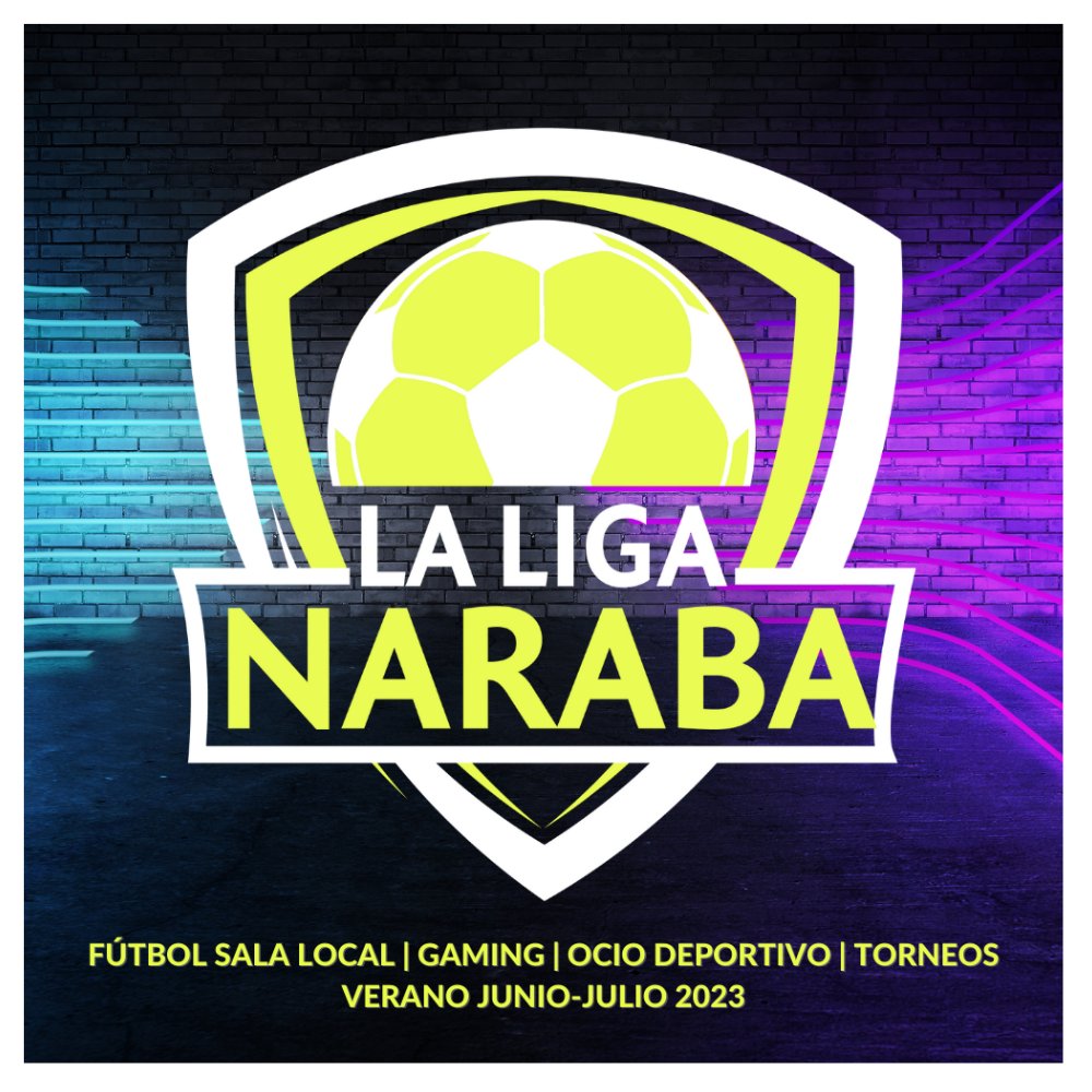 Info_naraba's tweet photo. 👉 Liga Local de Fútbol Sala en Abarán acompañada de numerosas actividades deportivas y de ocio!
🥅 Próximamente toda la información.
#naraba #futbolsala #futsal #senior #ligalocal #ligadeverano #deporte #campeonatos #torneos #gaming #formación #cursos https://t.co/ufbO11fqka