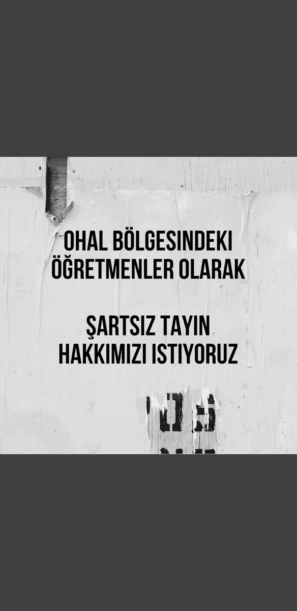Deprem bölgesindekilere şartsız diğer illere tayin hakkı verilmeli o psikoloji ile kimse verimli olamaz diğer illerden o bölgeye gitmek isteyen öğretmenlere tayin hakkı verilmeli yeni atama ile açık kapanmalı 
<a href="/prof_mahmutozer/">Mahmut Özer</a>
<a href="/tcmeb/">Millî Eğitim Bakanlığı</a>
<a href="/mebpgm/">Personel Genel Müdürlüğü</a>
<a href="/fehmirasimcelik/">Fehmi Rasim Çelik</a>
#MebSartsizTayinVer