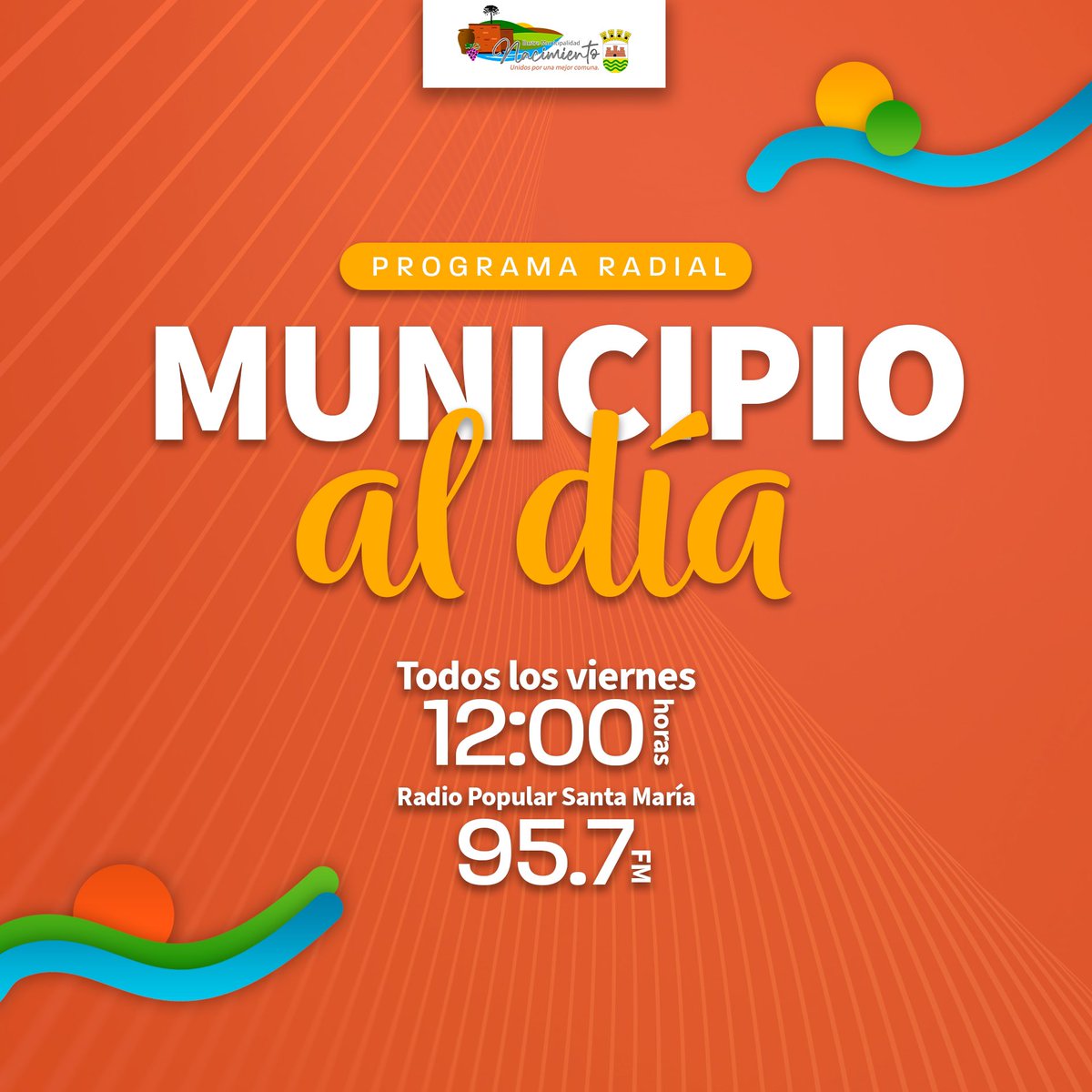 ¡Hoy nos reencontramos con nuestros vecinos para contarles toda la actualidad municipal! 📡

#MuniNacimiento #MunicipioAlDía