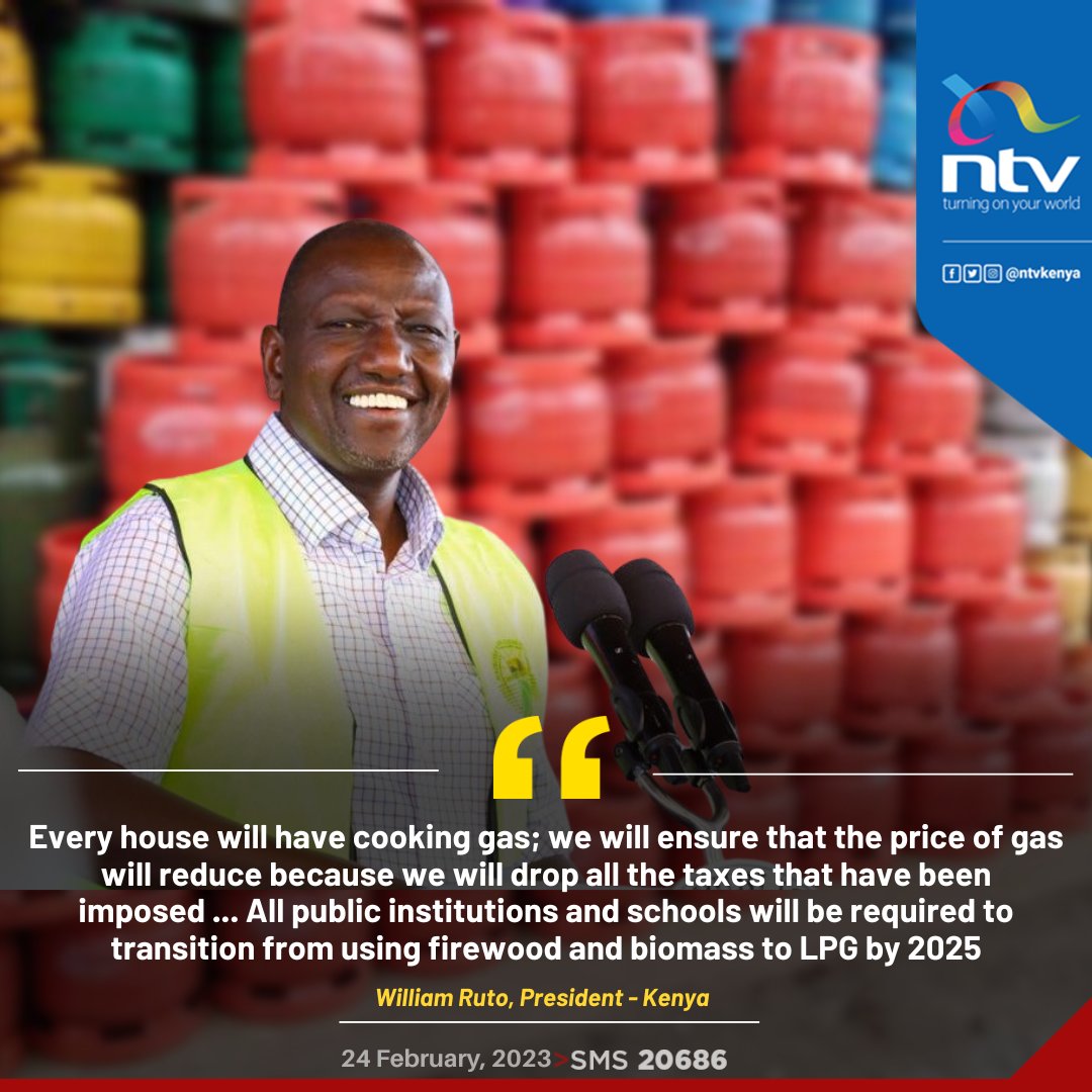 Every house will have cooking gas, President Ruto promises
ow.ly/tl1K50N1PTk