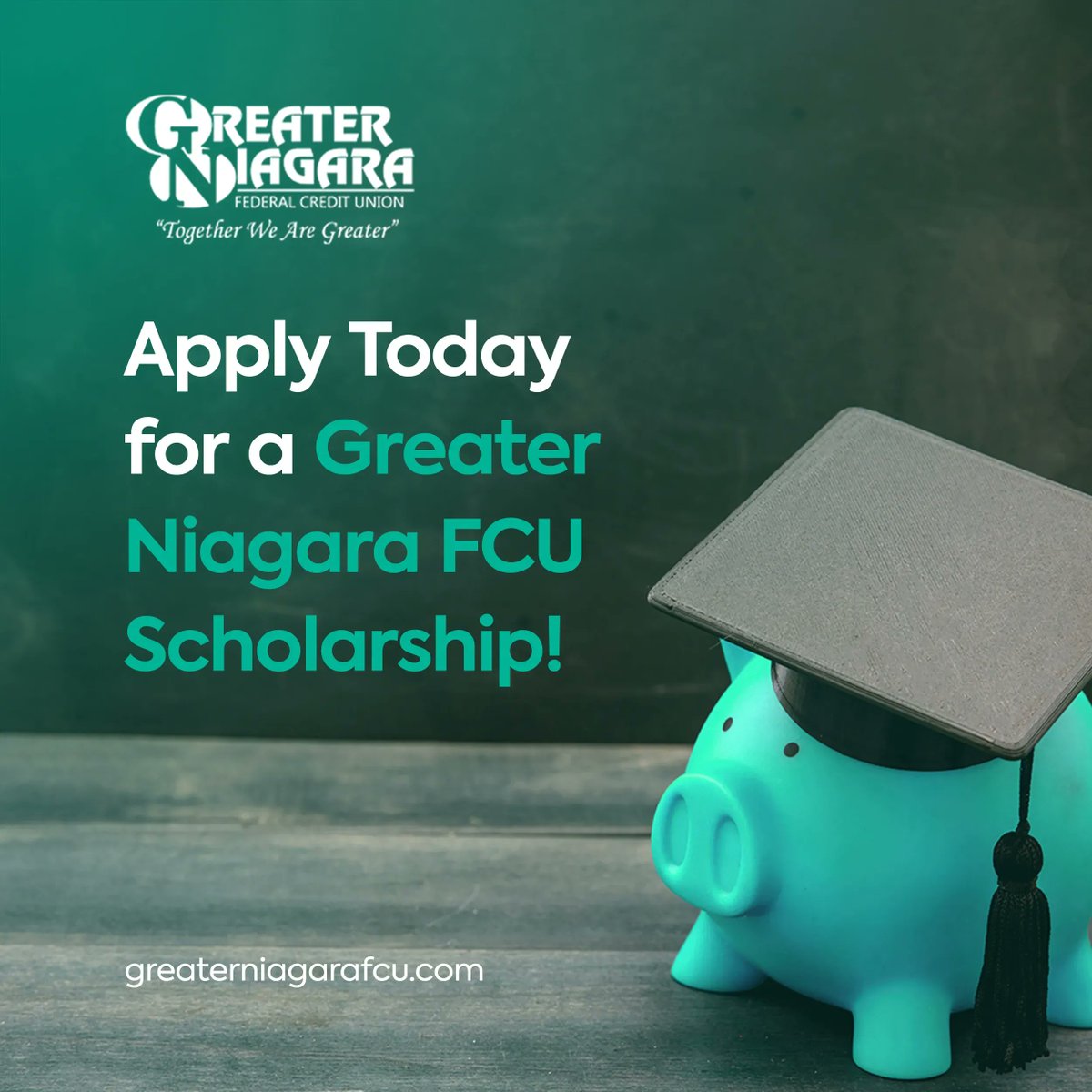 🚨Calling all #highschool #seniors! Join the Greater Niagara #FCU #scholarship opportunity. We’re proudly offering two $500 scholarships to seniors attending a #college, #university, or #technicalschool in the Fall of #2023! 🎓 You must be a #creditunion member to apply by 3/31.