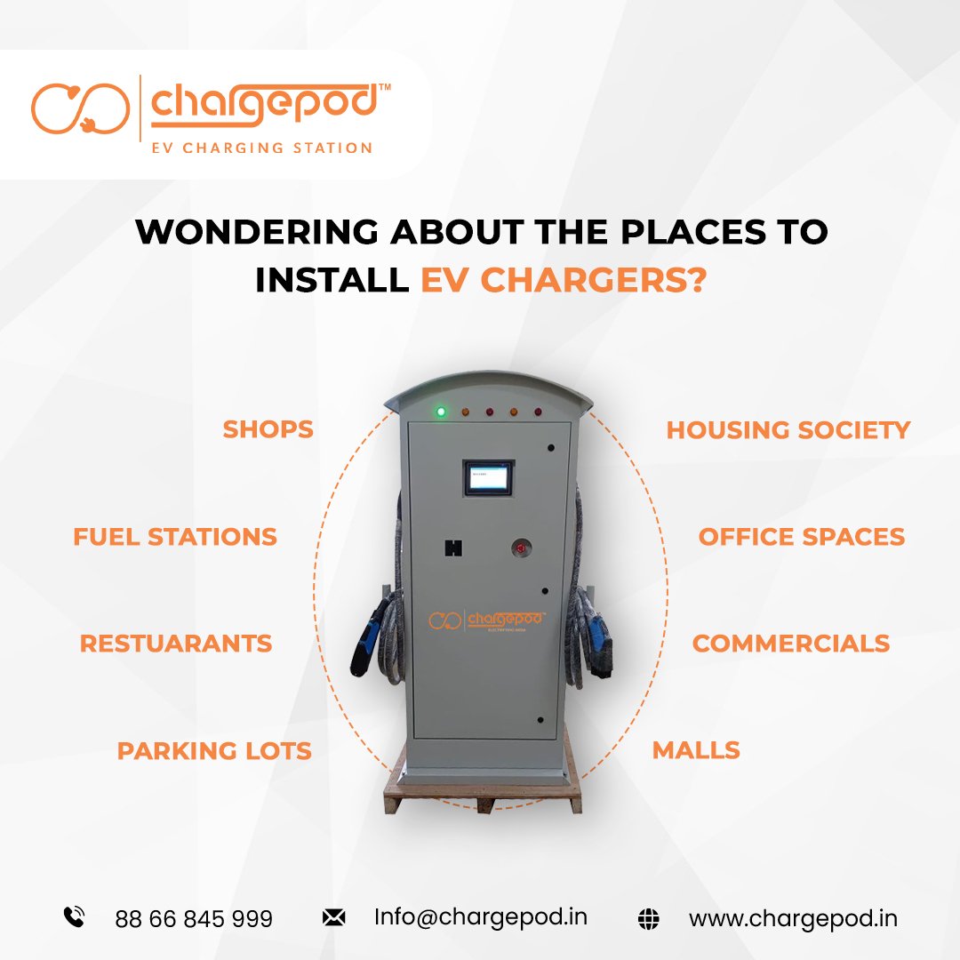 charge_pod's tweet photo. All thanks to ChargePod's compact design and innovative technology it can be installed at multiple public and private spaces. If you think you have a space where you can install ChargePod Charging station then contact us today and starting earning an extra income! https://t.co/zhZTePbmmq