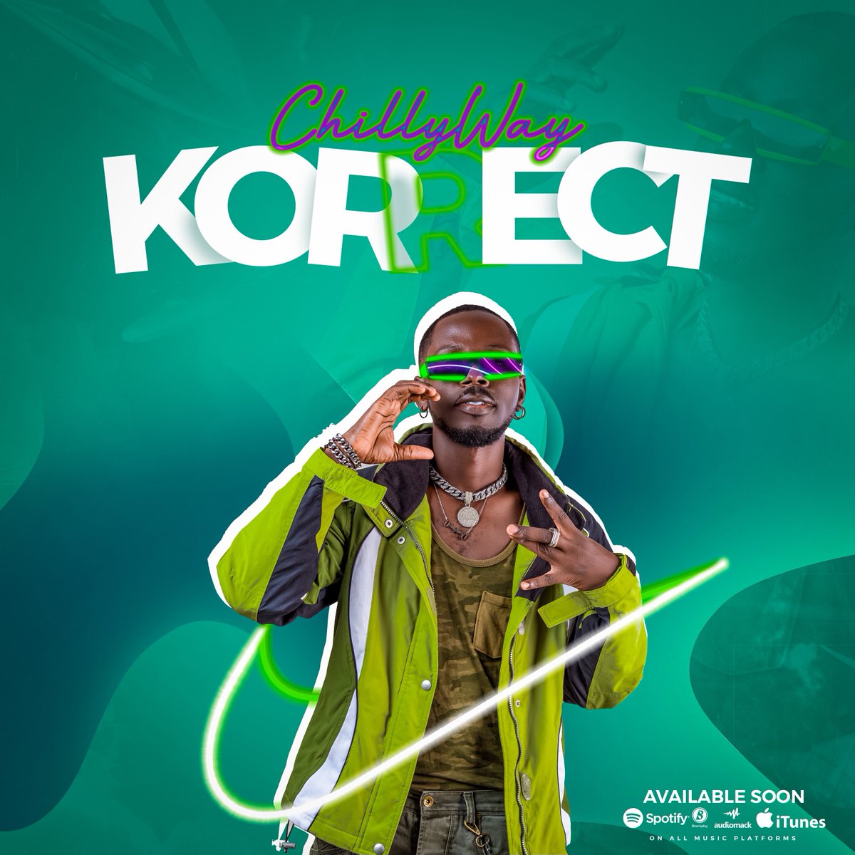 Chillyway's tweet image. Available Soon🚨
      Artist:                              ChillyWay
      Song Title                       #Korrect
      Prod. By                          @Zodivc