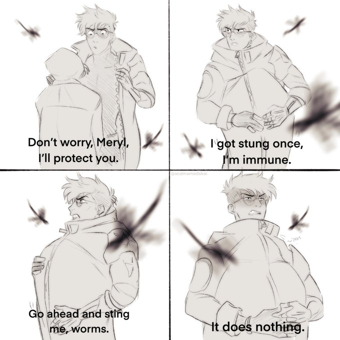 Recent tumblr ask doodle replies! 