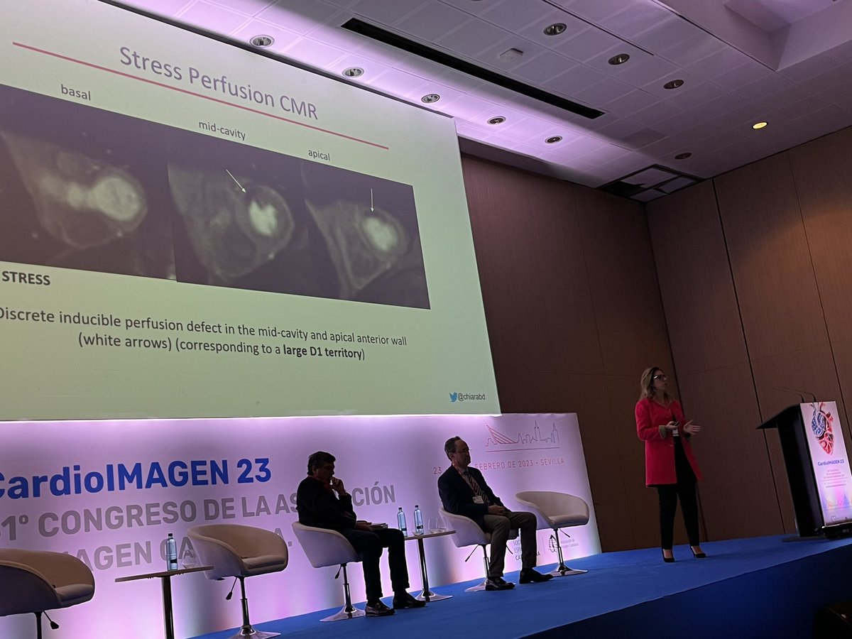 Resonancia de estrés. Aprendiendo de los mejores. Charla Magistral de Chiara Bucarelli #CardioImagen23 @imagen_sec @secardiologia @SISIACOficial