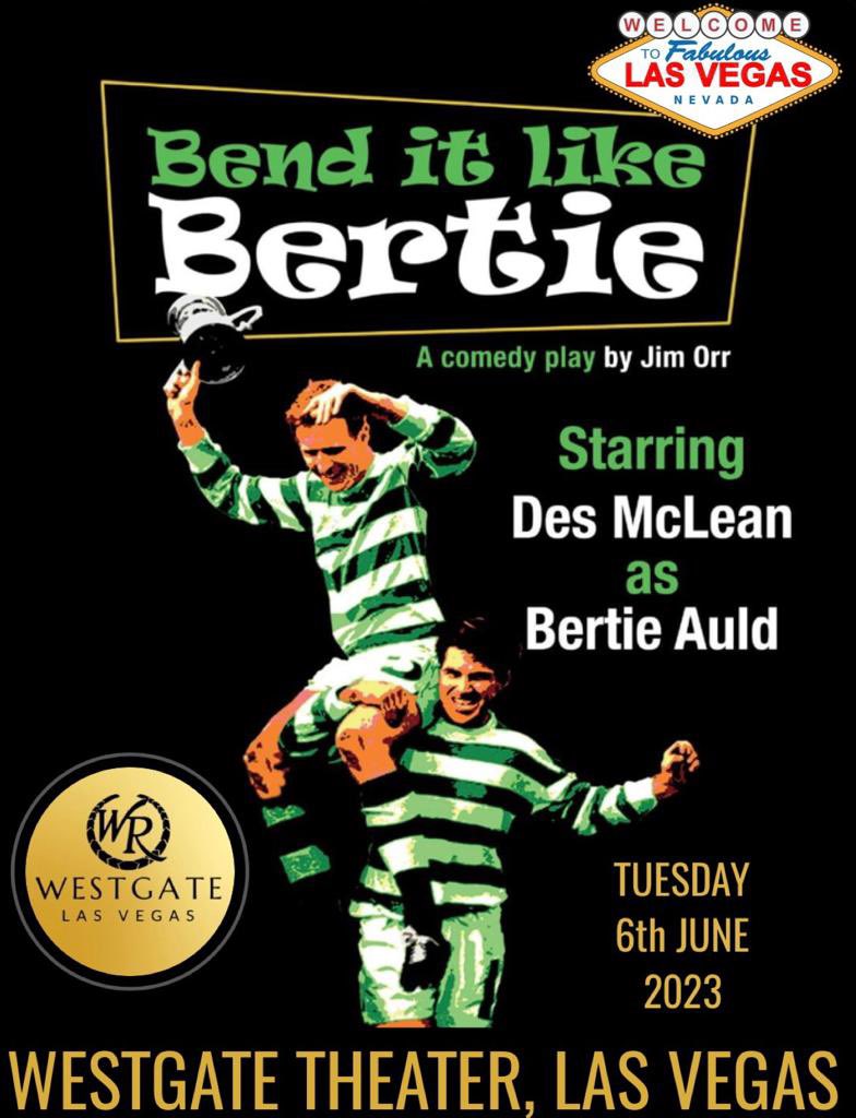 SOME MAGNIFICENT NEWS RE 
‘BEND IT LIKE BERTIE’ ..NEXT STOP VEGAS! <a href="/NAFCSC/">The NA Fed of CSC’s</a> <a href="/BrattbakkJimOrr/">Bend It Like Productions</a> <a href="/ACSOMPOD/">A Celtic State Of Mind (ACSOM)</a> <a href="/Celticnewsnow/">Celtic news now</a> <a href="/WestgateVegas/">Westgate Las Vegas</a> 
VIVA LAS VEGAS💚⭐️🎲