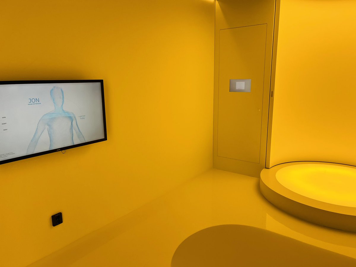 Rymdskepp möter spa möter läkarmottagning på Neko Health, Daniel Eks omdebatterade hälso- och vårdcentral 👇🏻