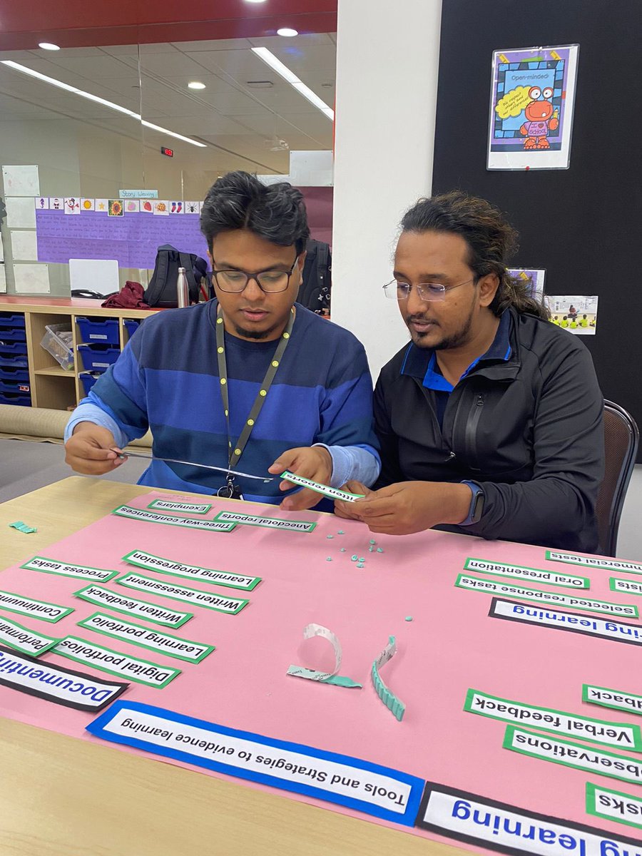 SauravDutta01's tweet image. Evidencing learning made fun… amazing to collaborate with our colleagues from OIS JVLR &amp;amp; OGC…

Thanks to the facilitators @veenadsilva @patilaaarya &amp;amp; @royartlia for initiating some great discussions on assessments &amp;amp; feedback strategies

@oismumbai @ois_primary @OISLearningHub