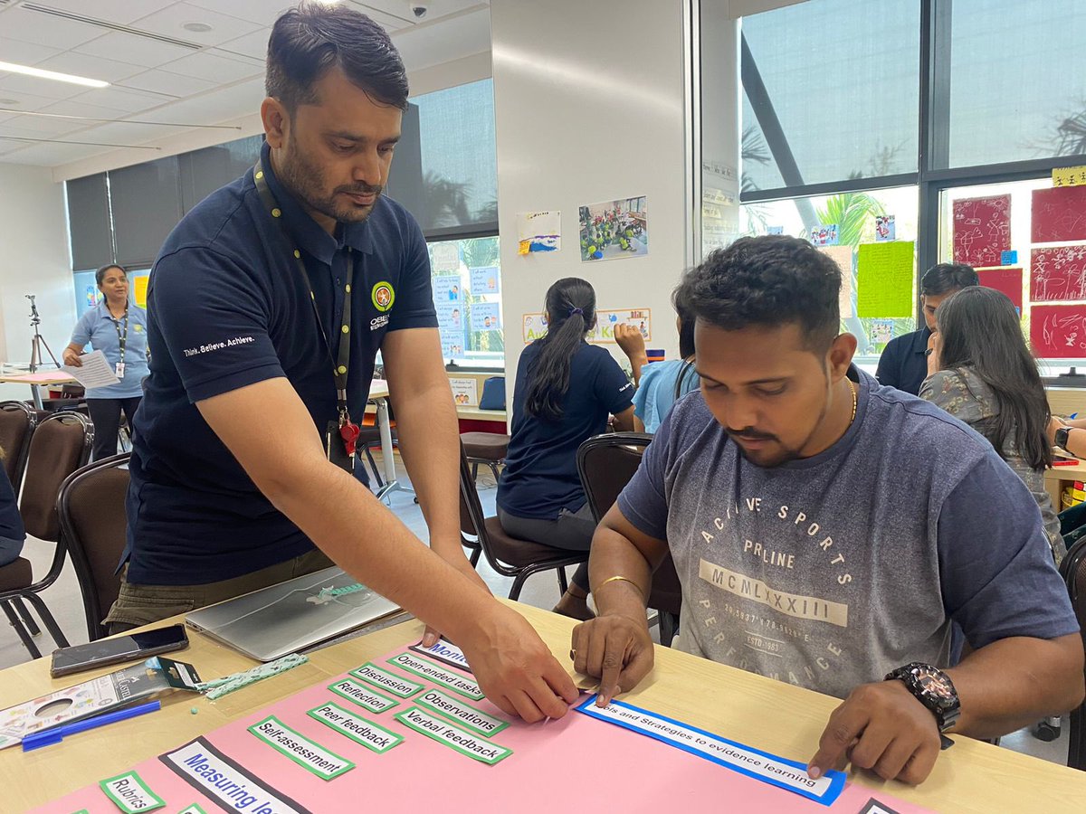 SauravDutta01's tweet image. Evidencing learning made fun… amazing to collaborate with our colleagues from OIS JVLR &amp;amp; OGC…

Thanks to the facilitators @veenadsilva @patilaaarya &amp;amp; @royartlia for initiating some great discussions on assessments &amp;amp; feedback strategies

@oismumbai @ois_primary @OISLearningHub