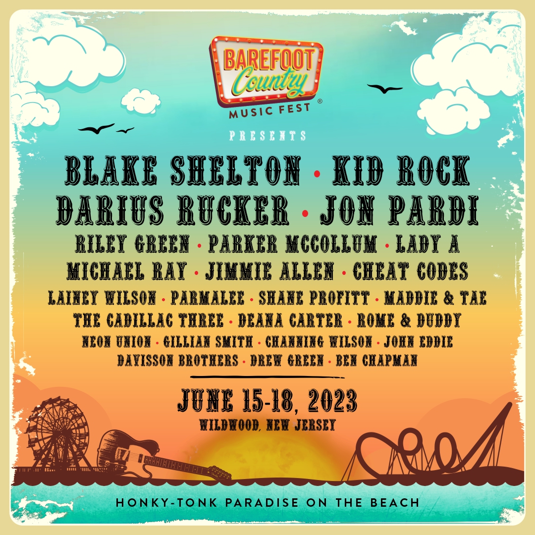 barefootcmf's tweet photo. The BCMF Lineup Driven by David Dodge is here! 🙌 Get your tickets before March 3 to get our Thursday Night Kick-Off Concert included, &amp; prices go up. Payment plans available. Buy now at: https://t.co/dm5nQdJmbR - stay tuned for more artists &amp; stages to be released. https://t.co/JsMU1E9FtU